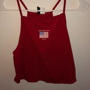 Super cute red tank